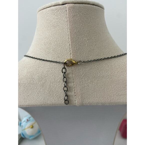 Citrine quartz crystal necklace - Picture 3 of 5